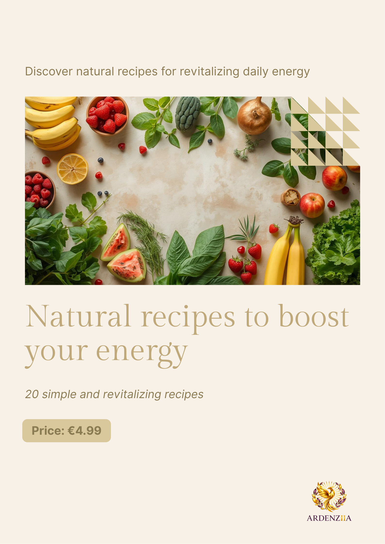 📖 20 Natural Recipes to Boost Your Energy €4.99