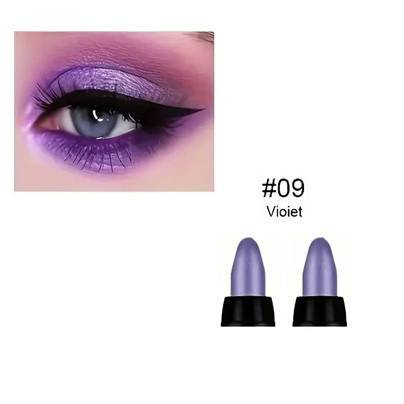 Eyeliner nacré 16 couleurs — waterproof, longue tenue & effet paillettes
