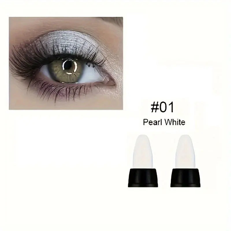 Eyeliner nacré 16 couleurs — waterproof, longue tenue & effet paillettes