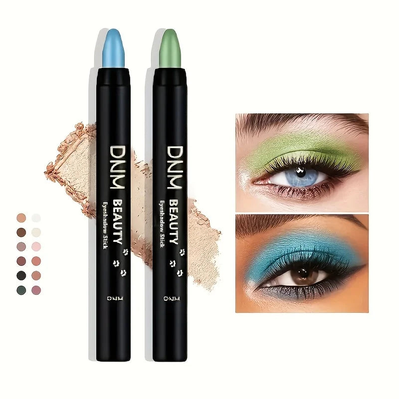 Eyeliner nacré 16 couleurs — waterproof, longue tenue & effet paillettes