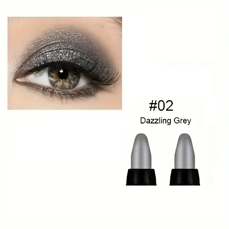 Eyeliner nacré 16 couleurs — waterproof, longue tenue & effet paillettes