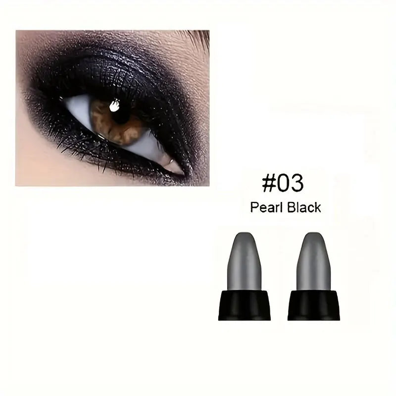 Eyeliner nacré 16 couleurs — waterproof, longue tenue & effet paillettes