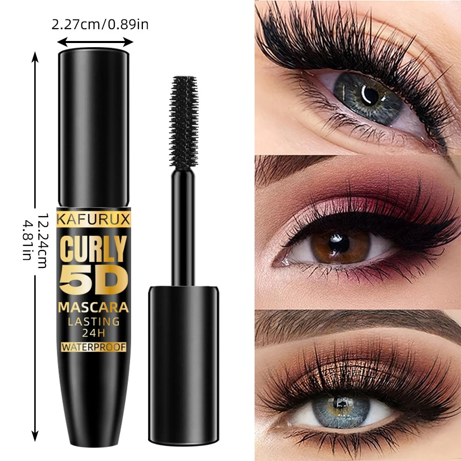 Mascara waterproof noir 5D — volume intense, longueur & définition
